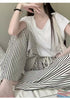 Summer Casual Stripe Loose Trousers